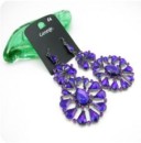 Cheap Purple jewel earrings Eh00050