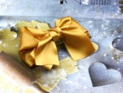 Cheap Grace silk fabric bowknot barrette