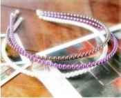 Cheap  crystal headband  Fk00028purple