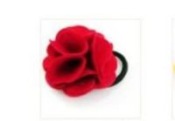 Cheap Rose Hair Band  Fq00003red