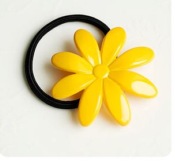 Grace flower hair band  Fq00022yellow