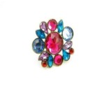 Cheap Retro color jewel ring Jz00060