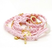 Cheap Occident fashion multi-layer leather rope bracelet 