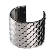 Cheap FashionFashion widen squama bangle  Sz00039silver