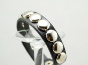 Cheap Individual rivet skinniness bangle  Sz00052black