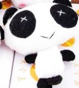 Cheap Lovely Panda phone chain  Yk00013white